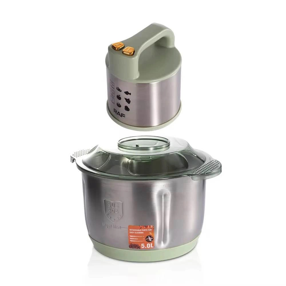 RAF 5L Electric Food Chopper 1000W | Speed Ease Efficiency